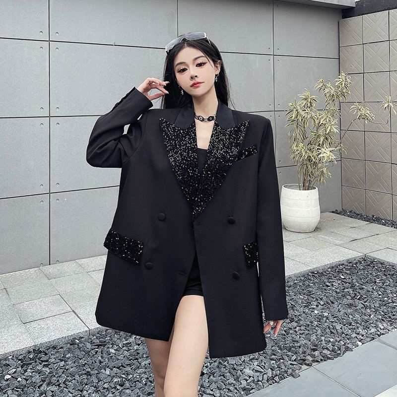 Velvet Blazer Women - 2026 신상 여성 긴팔 캐주얼 블레이저