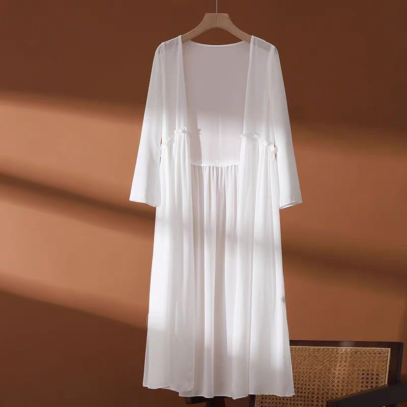 Women Fashion Blouse - 여성용 플러스 사이즈 6XL 여름 쉬폰