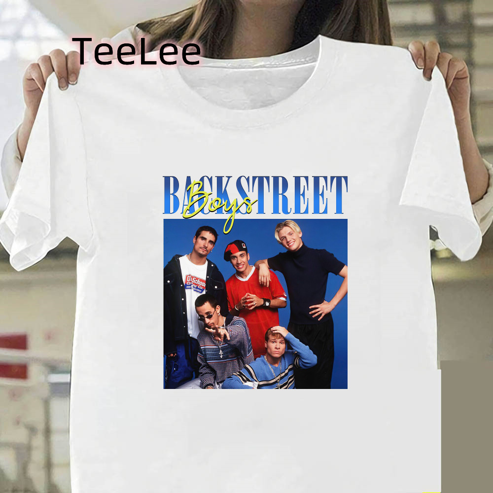 Women'S Fashion From The 90S - 빈티지 BSB 티셔츠 여성 백스트리트 보이즈