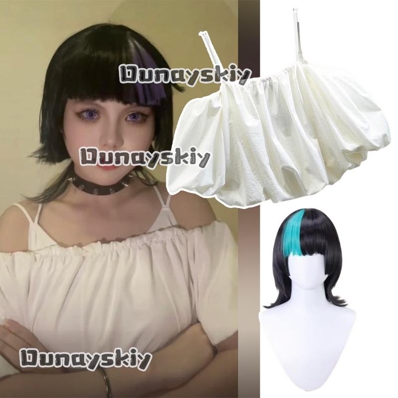 Off Shoulder Top - aBc01호시 키라라 로로 코스프레 의상 가발