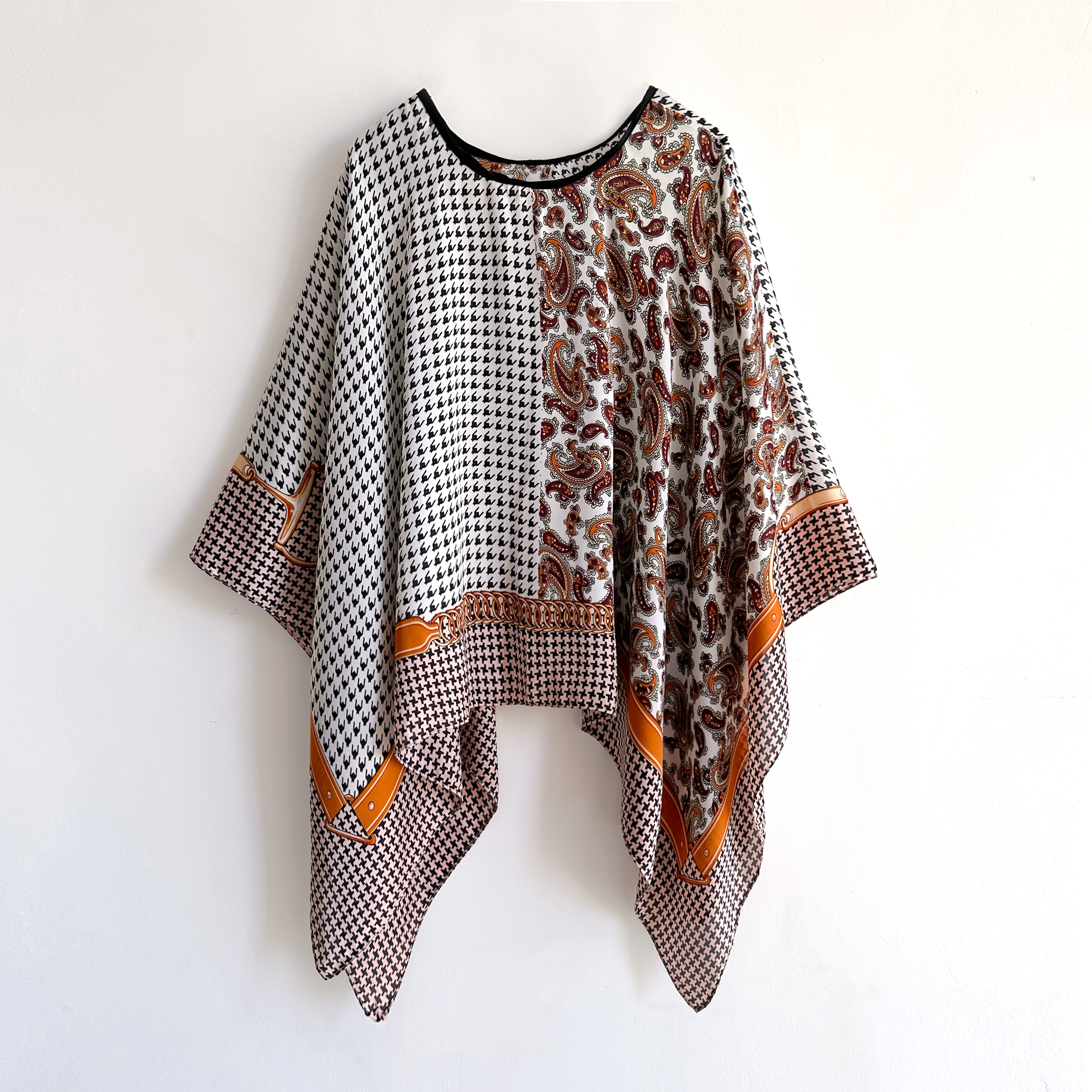 Women'S Fashion Poncho - 2024 판초 풀오버 숄, 자외선 차단