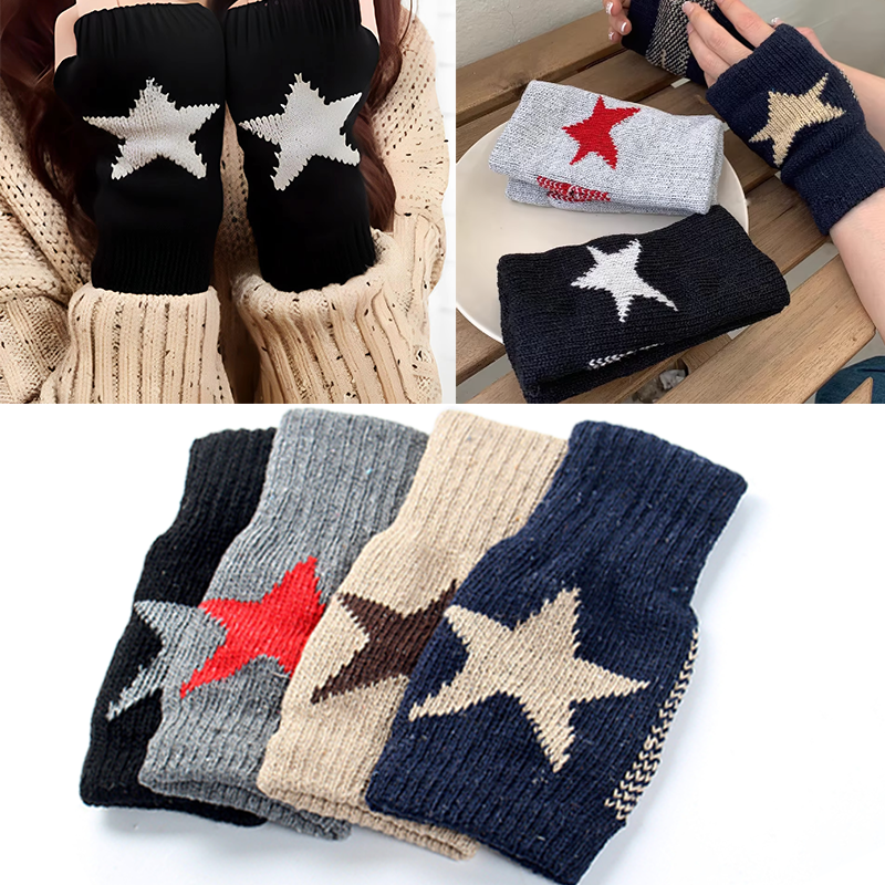 Women Fashion Gloves - 오토바이 5 성급 반 손가락 장갑