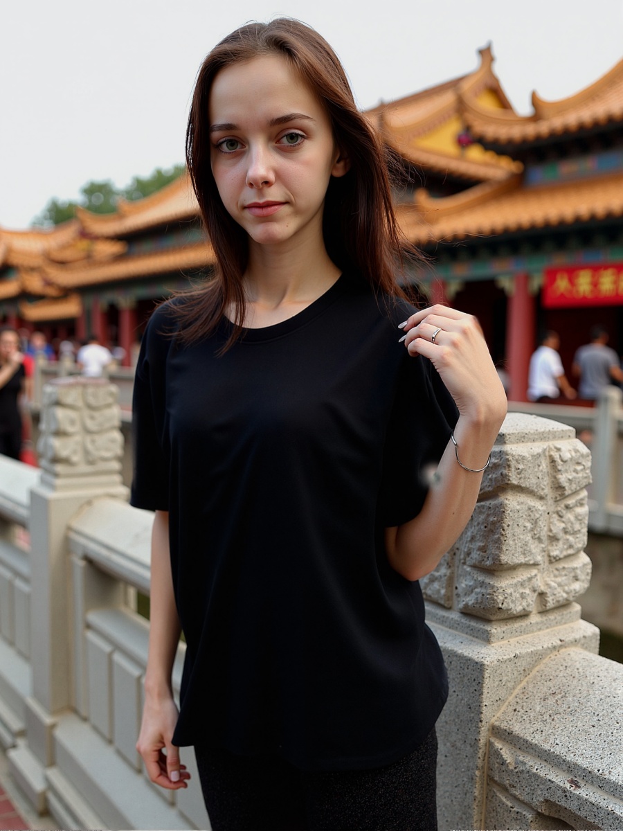Women'S Fashion Quiz - 티셔츠 투톤 리버시블 크롭 드레이프 그라드