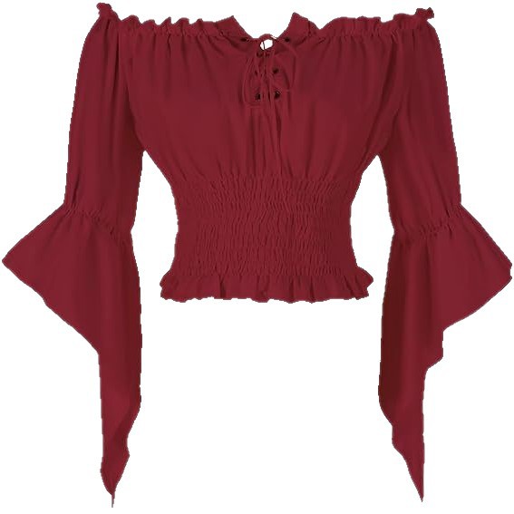 르네상스 중세 귀족 의상 여성 빈티지 블라우스 레트로  - Off Shoulder Top 리뷰 및 가격