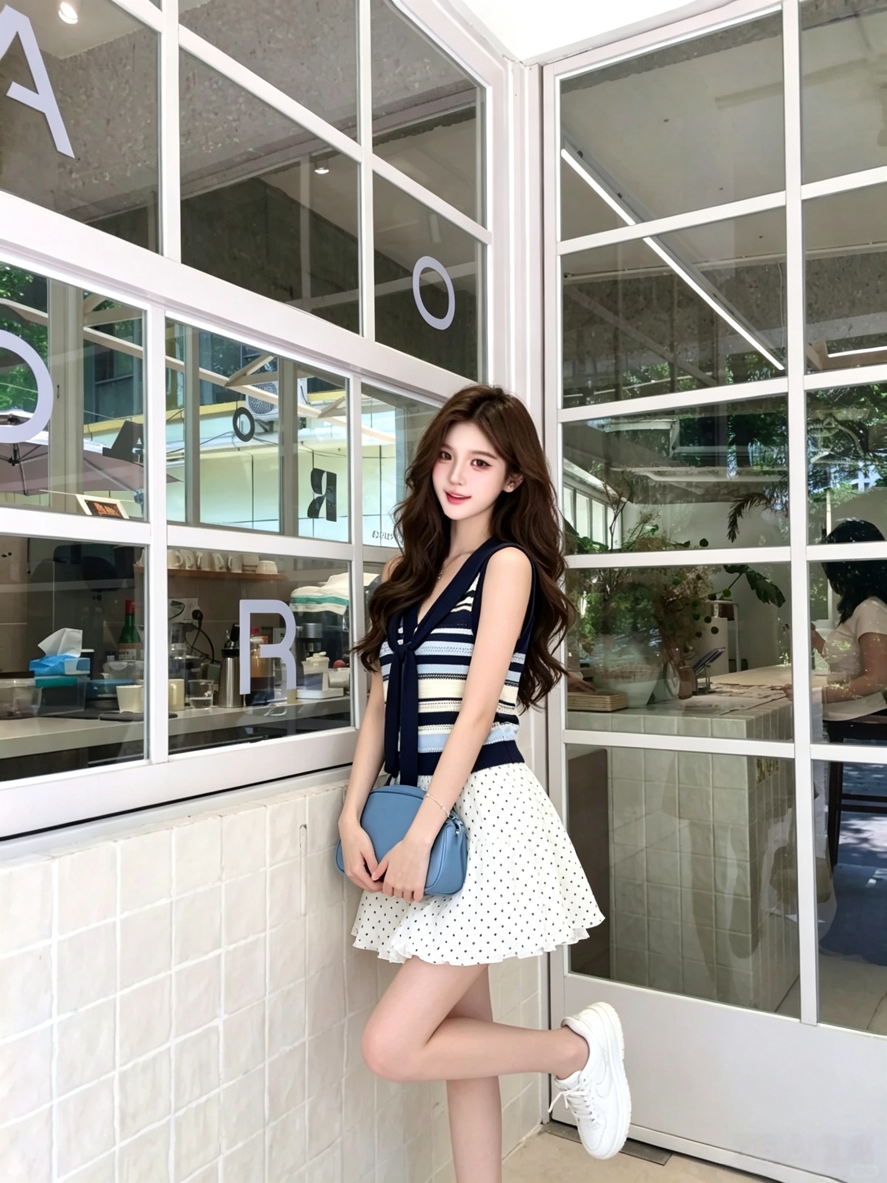 여름 신상 스파이시 걸 조절 가능한 스트랩 V넥 캐미탑 - V Neck Cami Top 리뷰 및 가격