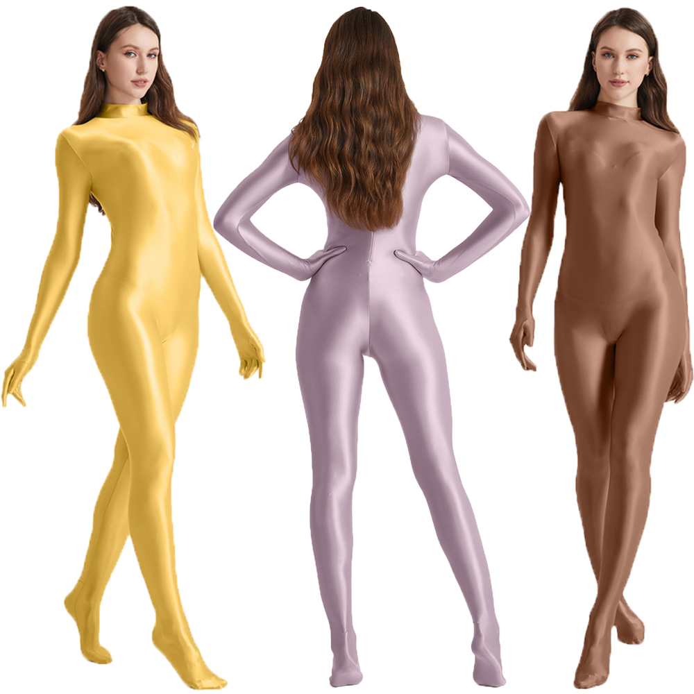 여성 오일 스트레치 하이 넥 Bodycon 원피스 점프 - Women'S Fashion Gloves 리뷰 및 가격