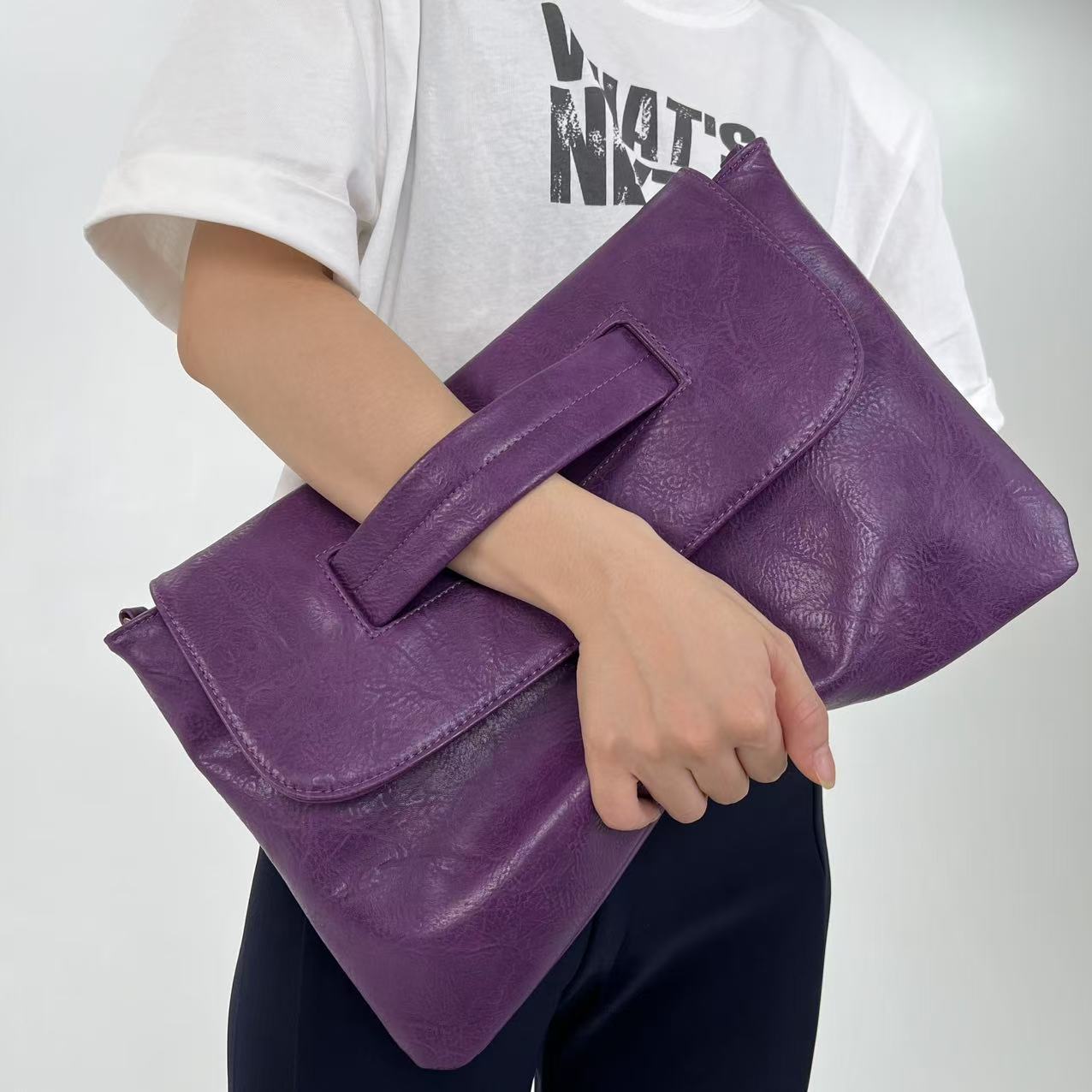 숙녀 패션 비즈니스 대용량 장갑 가방 부드러운 가죽 문 - Women'S Fashion Gloves 리뷰 및 가격