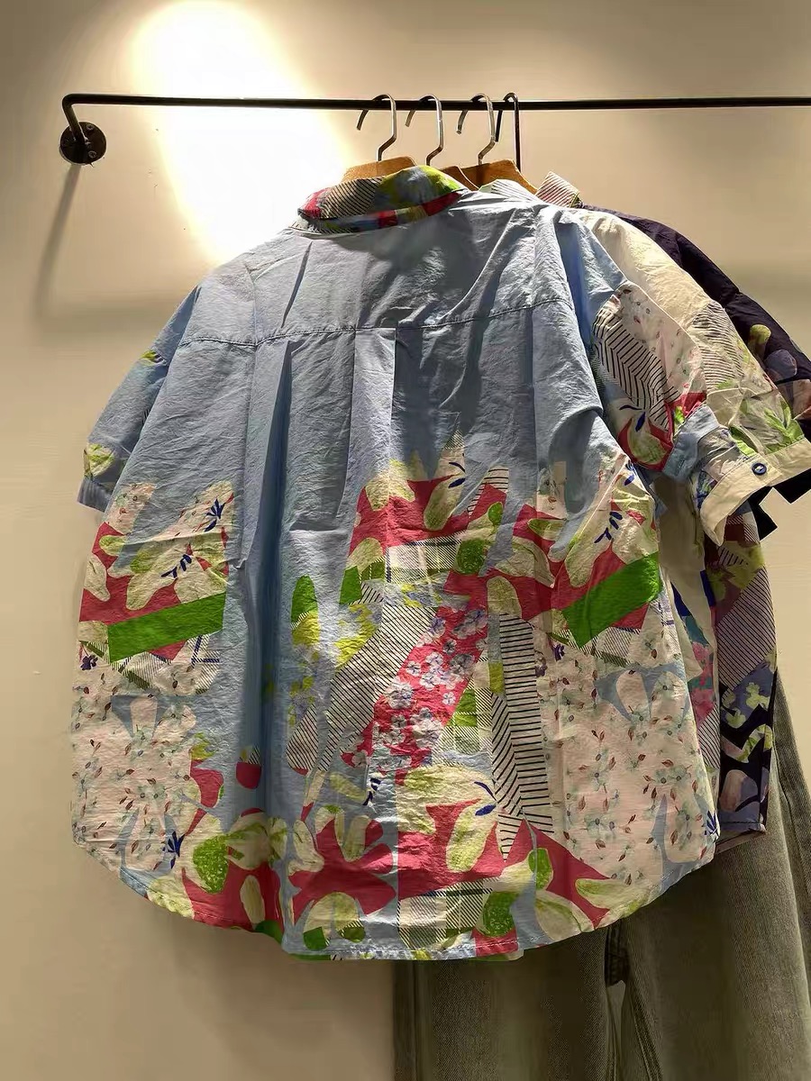 바스트 120cm 오리지널 디자인 여성용 순면 오버사이 - Women Fashion Japan 리뷰 및 가격