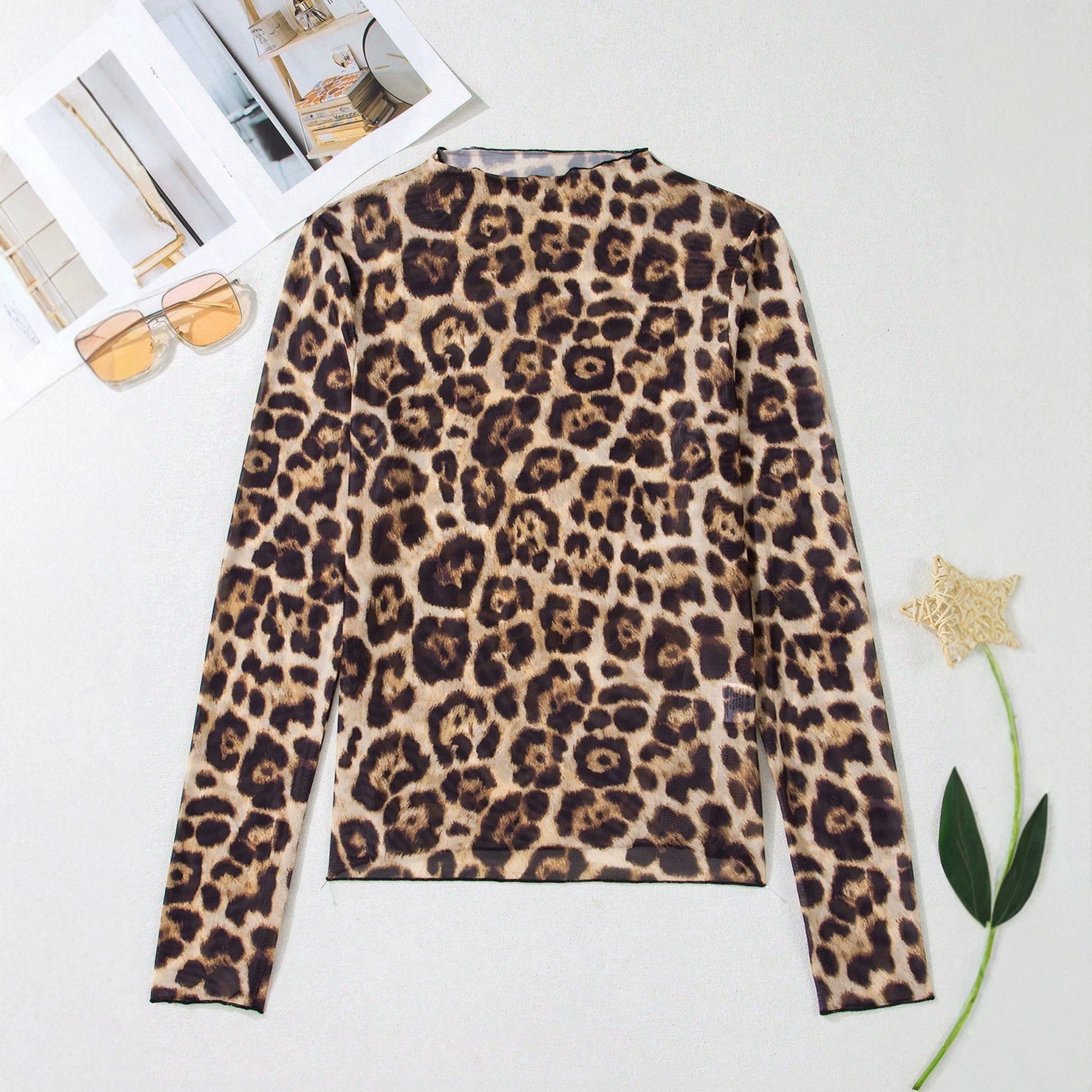 여성 가을 메쉬 터틀넥 슬림핏 긴팔 티셔츠 캐주얼 여성 - Women Fashion Blouse 리뷰 및 가격