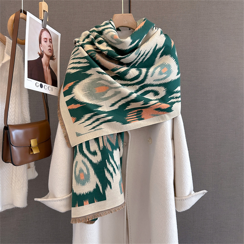 2025 브랜드 따뜻한 캐시미어 판초 숄 스카프 럭셔리 - Women'S Fashion Poncho 리뷰 및 가격