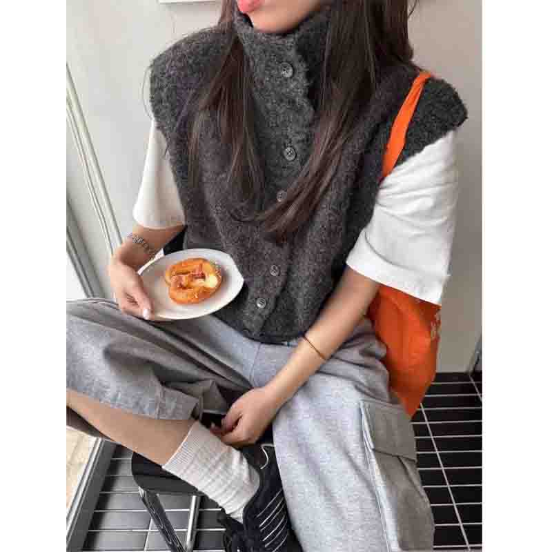 조끼 얇은 여성용 조끼 레이스 가을 가죽 리벳 장식 도 - Women'S Fashion Utility Vest 리뷰 및 가격