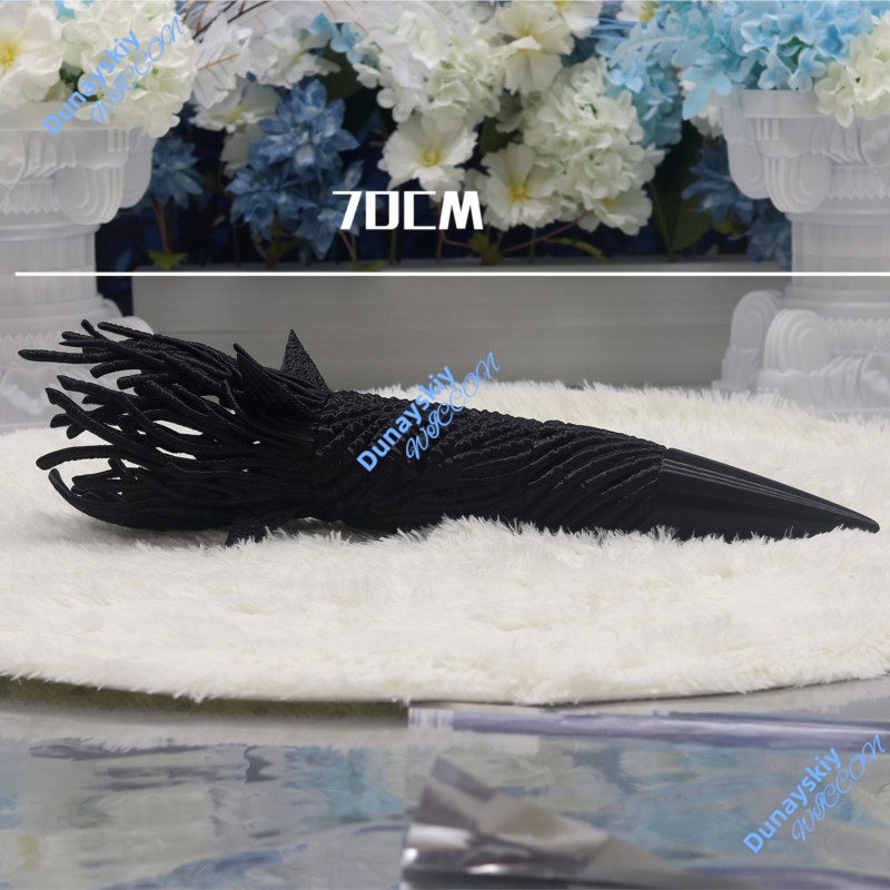 애니메이션 레지 악마 코스프레 세트 검은 장갑 조끼 앞 - Women'S Fashion Gloves 리뷰 및 가격