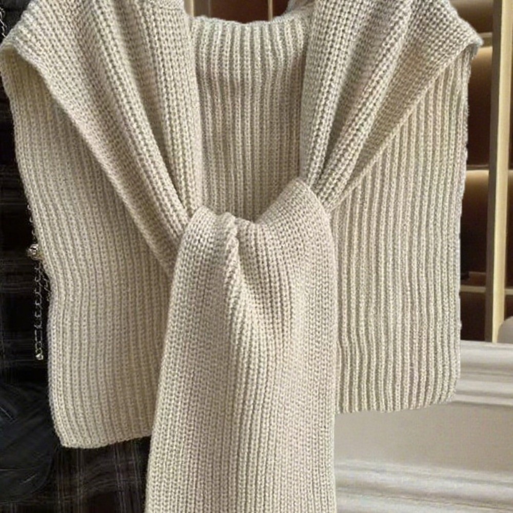 스카프 오버사이즈 니트 케이프 숄 따뜻한 니트 후드 숄 - Women'S Fashion Poncho 리뷰 및 가격