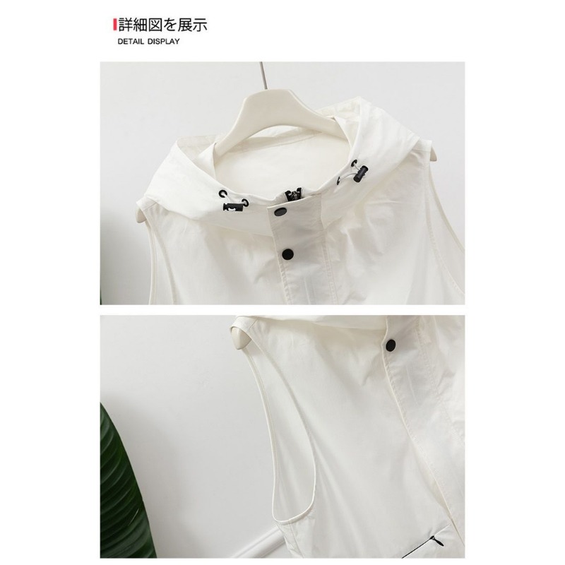 여성용 연회색 후드 민소매 유틸리티 조끼 지퍼 앞면 조 - Women'S Fashion Utility Vest 리뷰 및 가격