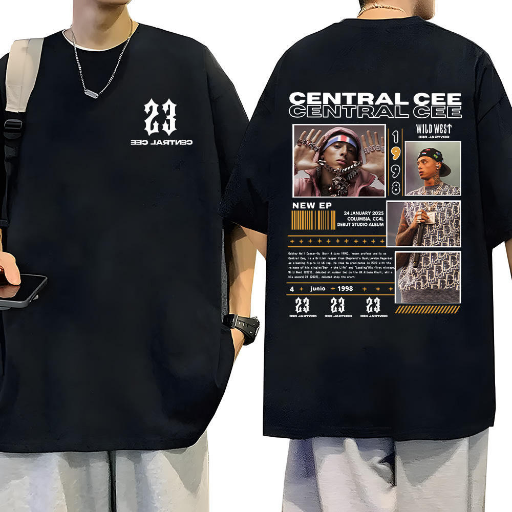 Rapper Central Cee Wild West T - Women'S Fashion Wild West 리뷰 및 가격