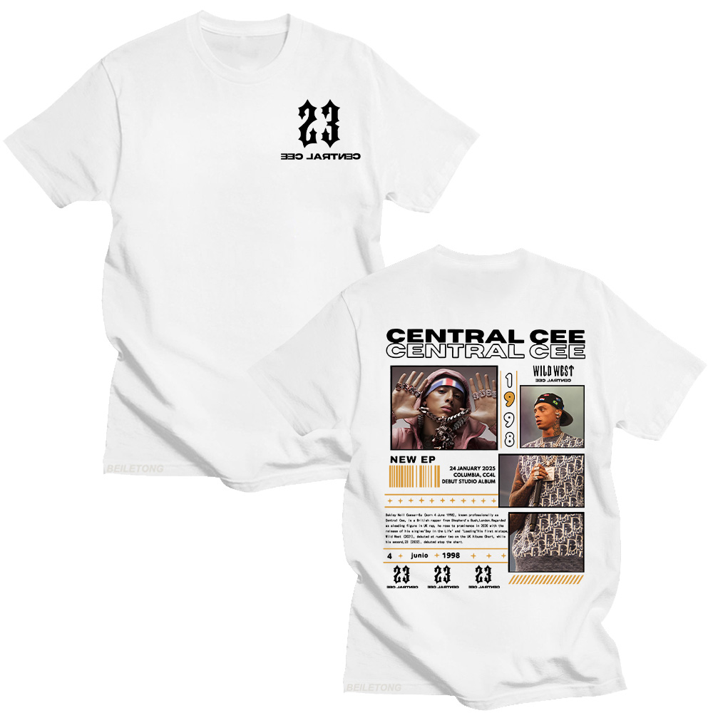 Rapper Central Cee Wild West T - Women'S Fashion Wild West 리뷰 및 가격