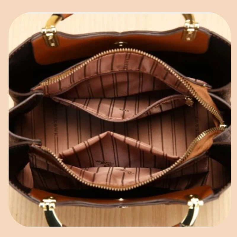 3피스 여성용 가방 세트, 레트로 레터 프린트 여성용  - Crossbody Bag Women 리뷰 및 가격