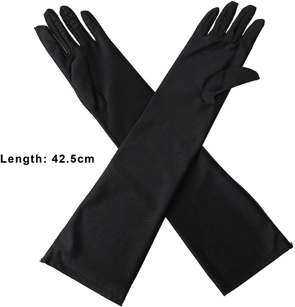 PESENAR 1920 년대 패션 플래퍼 머리띠 담배  - Women Fashion Gloves 리뷰 및 가격
