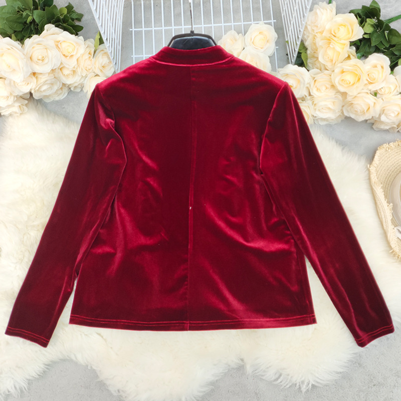 2025 가을 겨울 신상 여성 패션 솔리드 컬러 한국  - Velvet Blazer Women 리뷰 및 가격