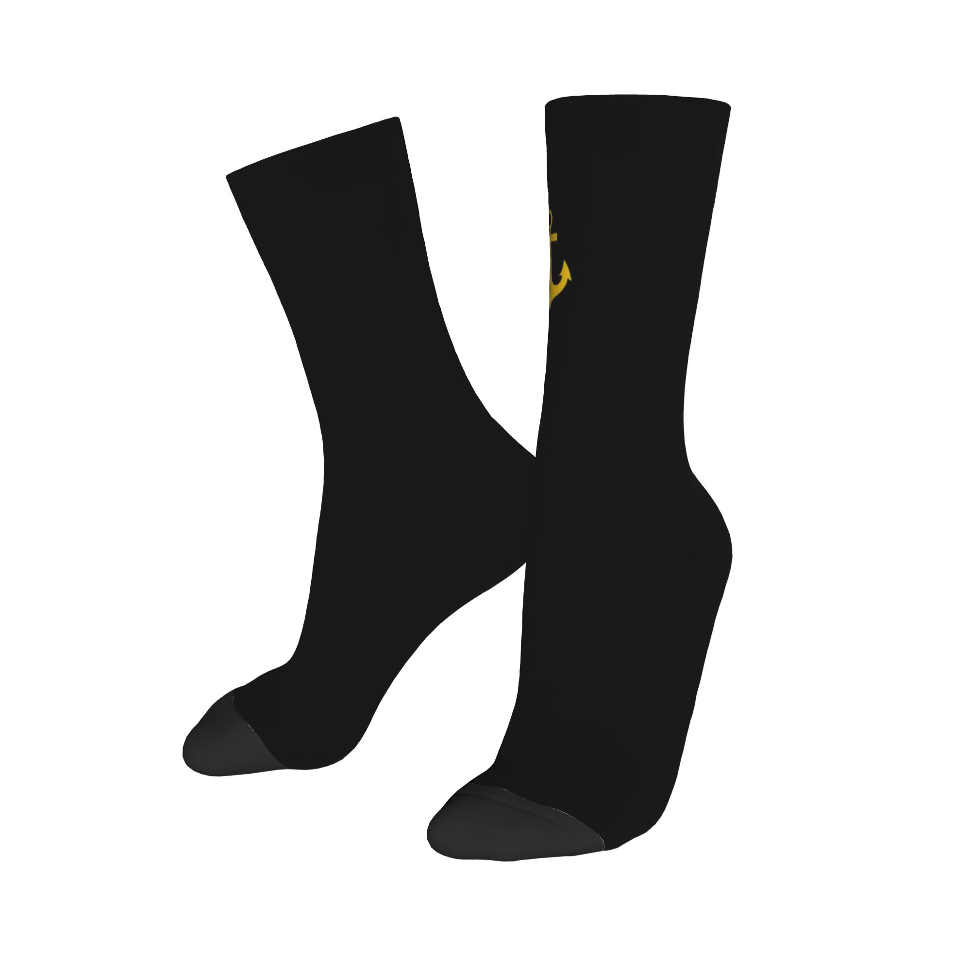 커스텀 골드 앵커 로고 남녀 공용 크루삭스 유니섹스 패 - Women Fashion Logo 리뷰 및 가격