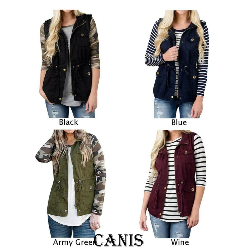여성용 패션 조끼, 올리브 카고 유틸리티 사파리 조끼, - Women'S Fashion Utility Vest 리뷰 및 가격