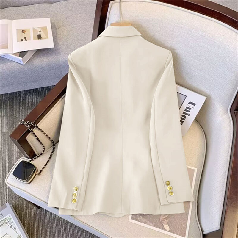 한국 프로페셔널 오피스 레이디 블레이저 패션 더블 브레 - Velvet Blazer Women 리뷰 및 가격